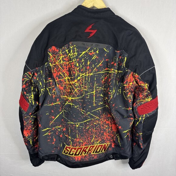 Scorpion EXO Departed JKT Motorcycle Jacket Men’s L Water Resistant Liner - Picture 5 of 14